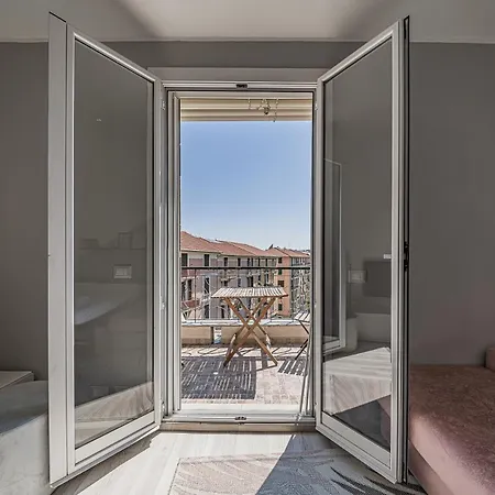 Sky Loft - Terrazza Con Vista - Ac - Ascensore Apartmán *
